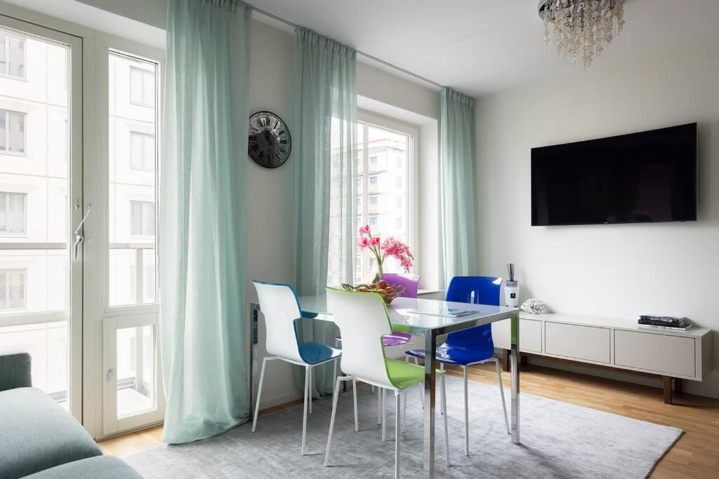 شقة Modern Elegance I Hagastaden ستوكهولم المظهر الخارجي الصورة