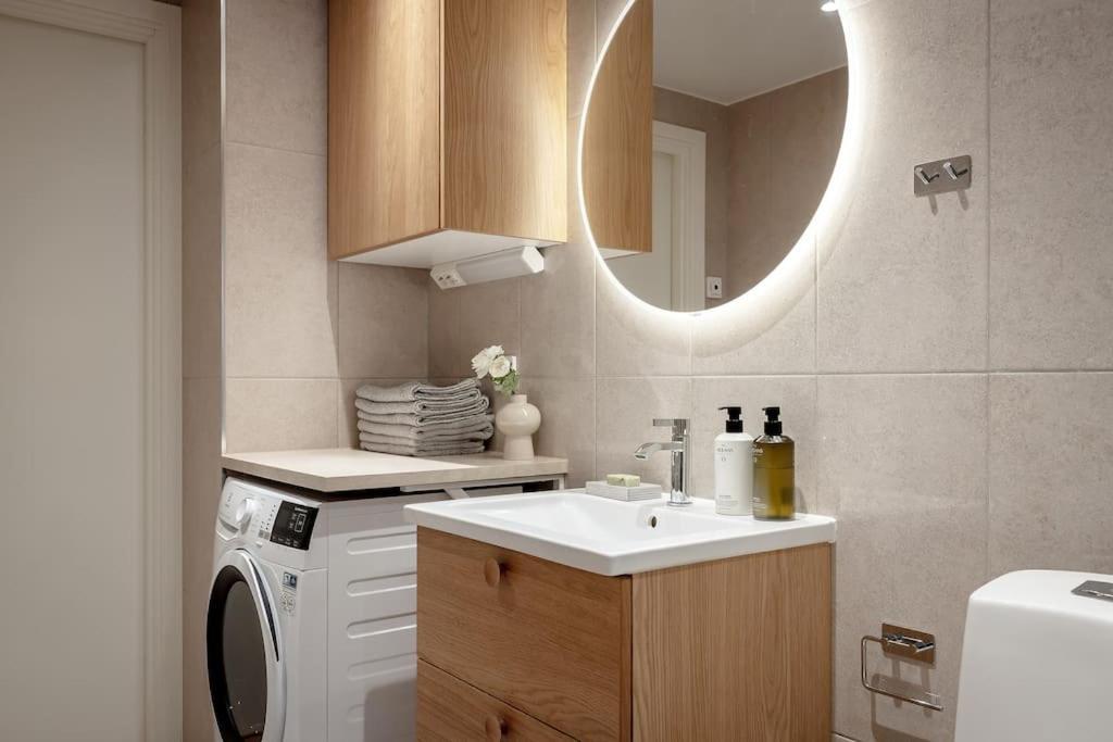 شقة Modern Elegance I Hagastaden ستوكهولم المظهر الخارجي الصورة